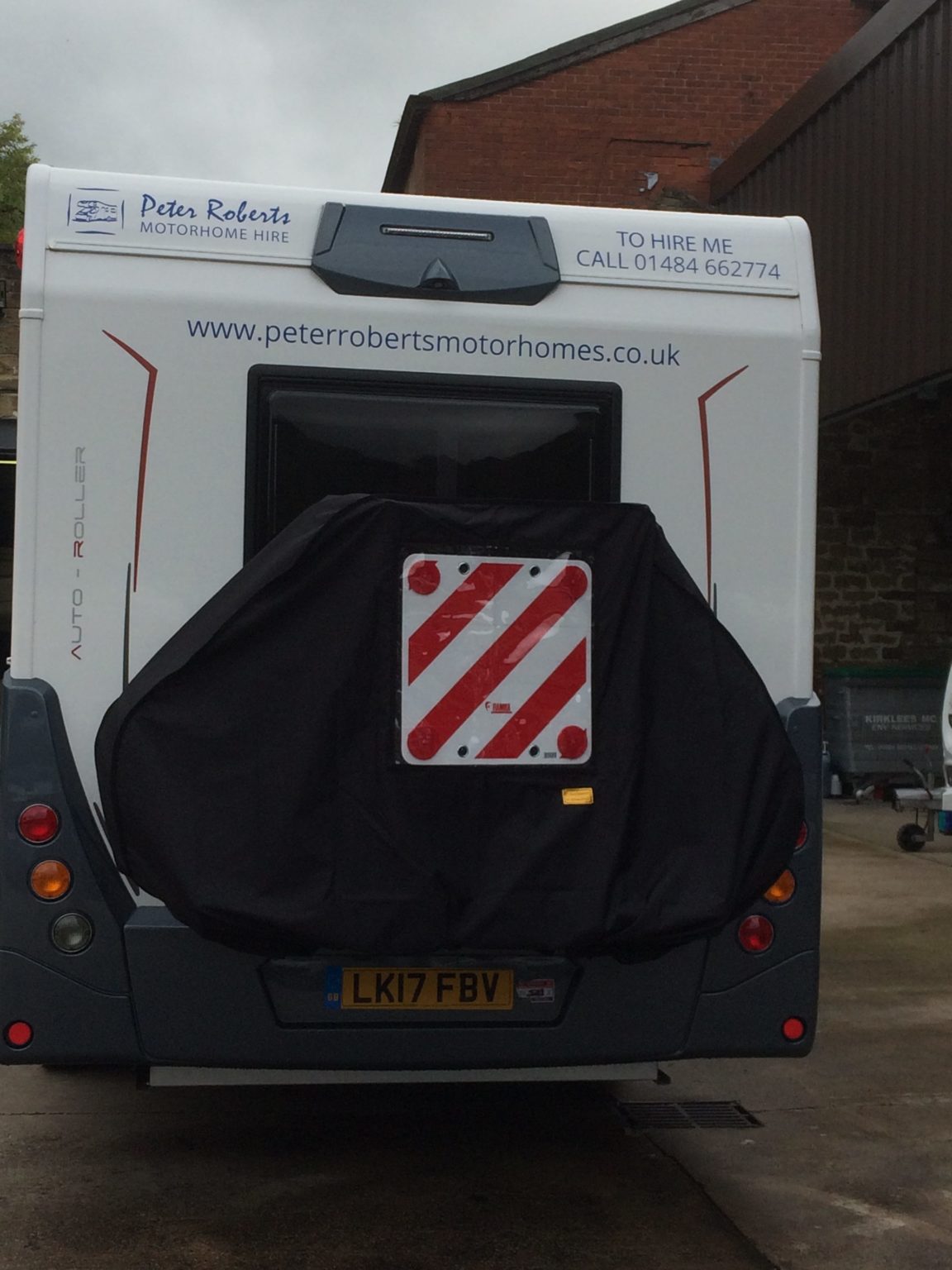 Electric 2 Slit Bike Cover Taylormade Screen Covers Ltd in Huddersfield